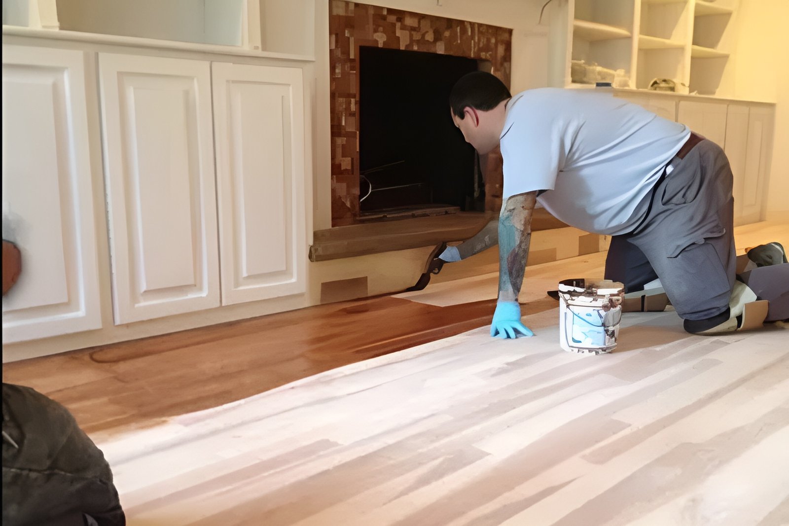 Floor refinishing process in Fort Myers FL